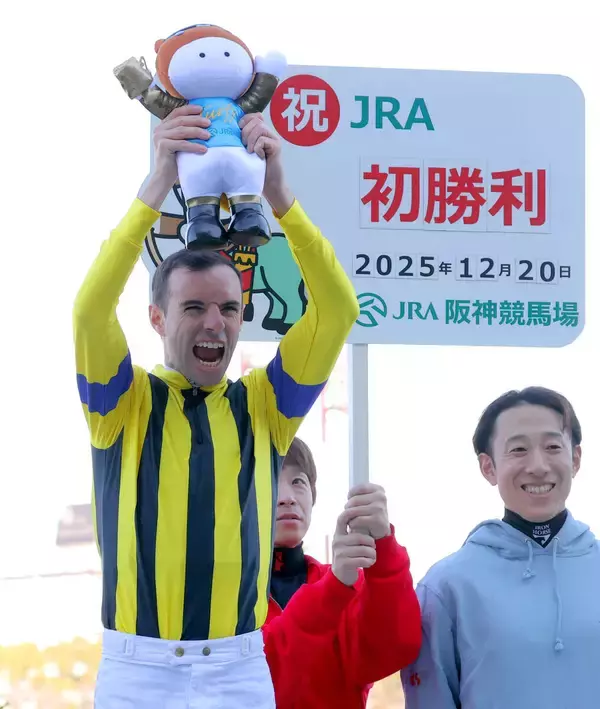 【阪神５Ｒ・２歳新馬】ジェルー騎手がスピナーリートでＪＲＡ初勝利「初めて日本で勝つことができてうれしい」