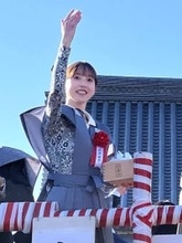 山田愛奈　池上本門寺の「節分追儺式」初参加「皆さんと福を呼び込めた」　今年は「積極的に挑戦。失敗を恐れずに行動」と誓う