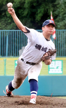 【高校野球】“投げるシェフ”磯城野・天谷が１４球オール直球で無失点「思い切り投げました」