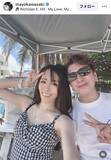 「妻は２１歳年下「結婚して初めての…」顔寄せラブラブ！「奥さんキレイすぎ」「美男美女」再婚した川﨑麻世」の画像1
