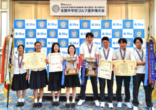 男子・隆徳館、女子・聖霊が中学校の日本一に輝く！