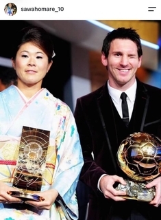 澤穂希さん、アルゼンチン代表引退表明のメッシは「史上最高と呼ばれるにふさわしい選手」…２０１１年ともにバロンドール受賞