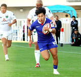 「【リーグワン】静岡ブルーレヴズ今季ホーム初勝利　リーグ初スタメンの新人ＳＯ筒口允之（まこと）が逆転トライ」の画像1