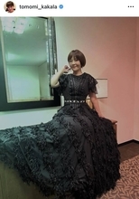 激変ぶりが話題の華原朋美、６歳長男と最新ショット「ステージ近くから歌っている姿を見ていてくれました」