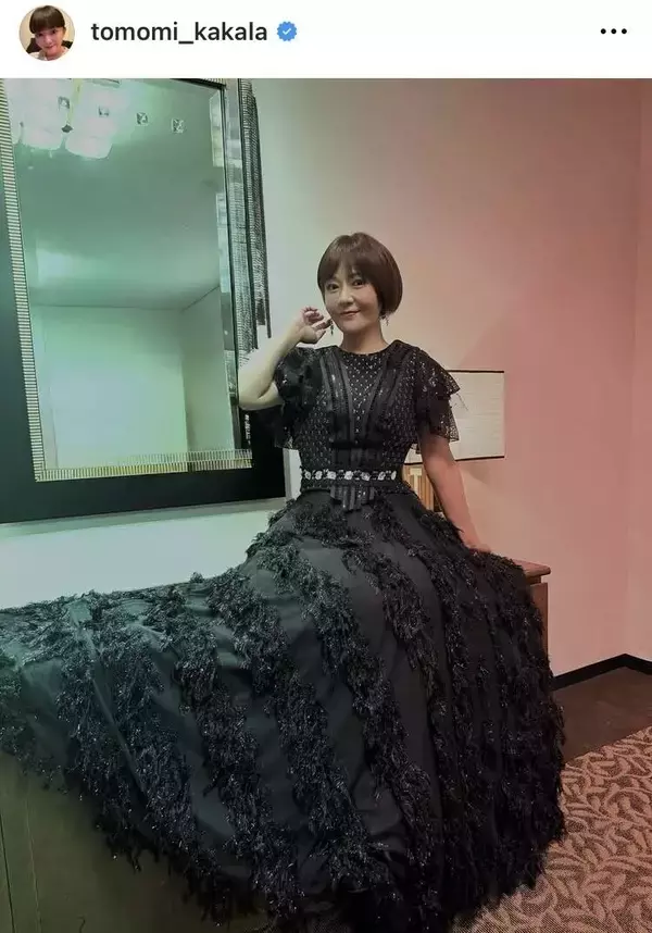 激変ぶりが話題の華原朋美、６歳長男と最新ショット「ステージ近くから歌っている姿を見ていてくれました」