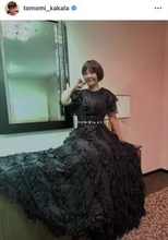 激変ぶりが話題の華原朋美、６歳長男と最新ショット「ステージ近くから歌っている姿を見ていてくれました」