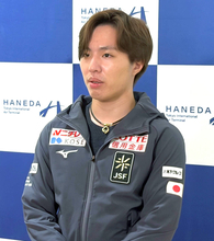 【フィギュア】三浦佳生が世界選手権から羽田空港に帰国　世界選手権でまさかの２５位の雪辱へ「トップに行くためオフシーズン返上で練習していきたい」