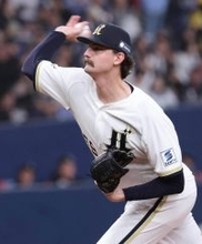 【オリックス】２１３センチの「チビチャン」ジェリーが来日初＆日米最長身勝利！！貯金も今季最多８に