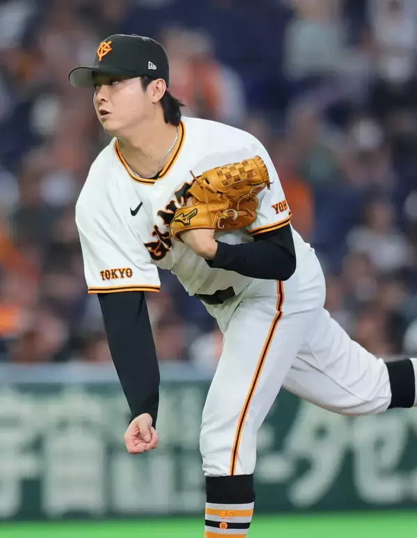 【巨人】田中瑛斗「めっちゃデカかった」前日完投の井上温大に感謝　登板数リーグトップタイ　防御率０・４４