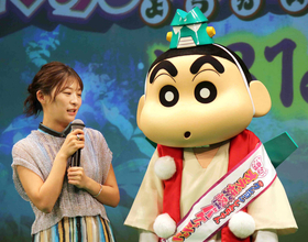 伊藤沙莉「夢に見た瞬間」しんちゃんとのコラボに興奮　夏休みは国内外に旅行へ伊藤沙莉「夢に見た瞬間」しんちゃんとのコラボに興奮　夏休みは国内外に旅行へ