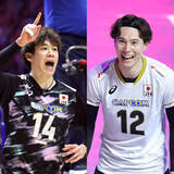 「【バレー】日本男子代表２年ぶりのメダル獲得へ　石川祐希、高橋藍、西田有志の三本柱らが先発　スロベニアとの３位決定戦」の画像1