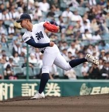 【甲子園】鳴門渦潮・西村大輝、ＤＨ制使わず「３番・投手」で１２８球の熱投「自分の球を信じていました」現校名で初白星