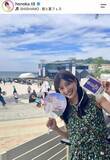 「土屋太鳳の姉・炎伽さん、ＣＭで姉妹共演「綺麗ですね」「うちわ欲しい」チアリーダー姿が「美しすぎ」と話題」の画像1