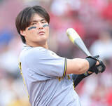 「【阪神】前川右京が「６番・左翼」で３戦ぶり先発出場　対左投手の打率．２９５…ヤクルト戦スタメン発表」の画像1