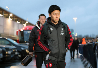 リバプールＭＦ遠藤航が負傷　松葉づえ姿も　２か月ぶりプレミア出場リーズ戦で約１５分間プレー