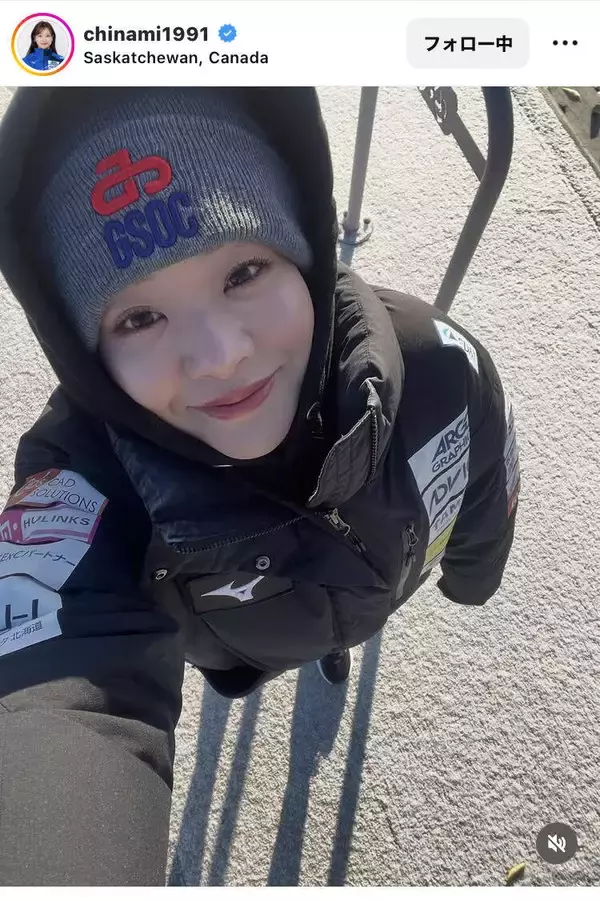 五輪銀メダル・美女アスリートの近影に「美人ですね」「冬景色が似合います」ロコ・ソラーレの吉田知那美