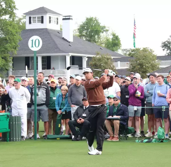 マスターズ１３年連続１５度目の出場の松山英樹には１６年７位、２１年優勝と５年周期で優勝争いの歴史「５年たったので、またグリーンジャケットを着られるように頑張る」