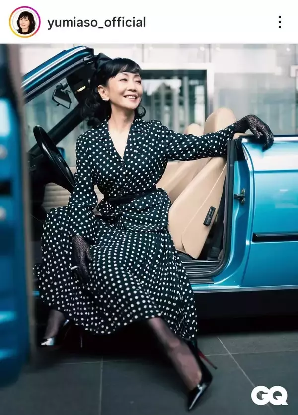 ６２歳の朝ドラ常連女優　イメージ激変！珍しいガーリーな姿「美少女」「マドンナ」「髪型も素敵」麻生祐未に反響