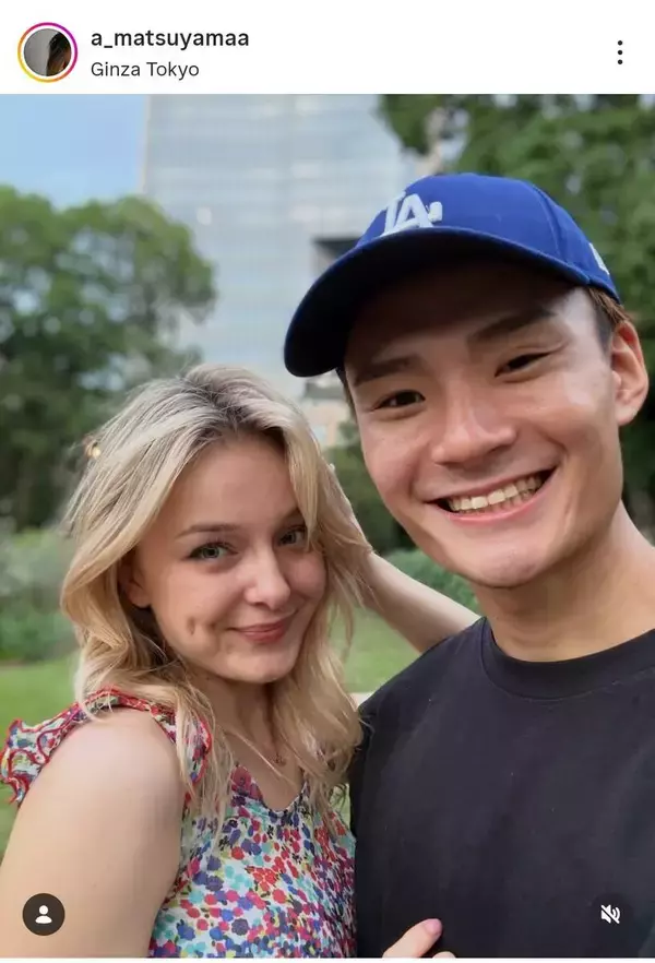 国際結婚した五輪金メダリスト　キュートな妻とラブラブ！「可愛い奥さんですね」フェンシング松山恭助