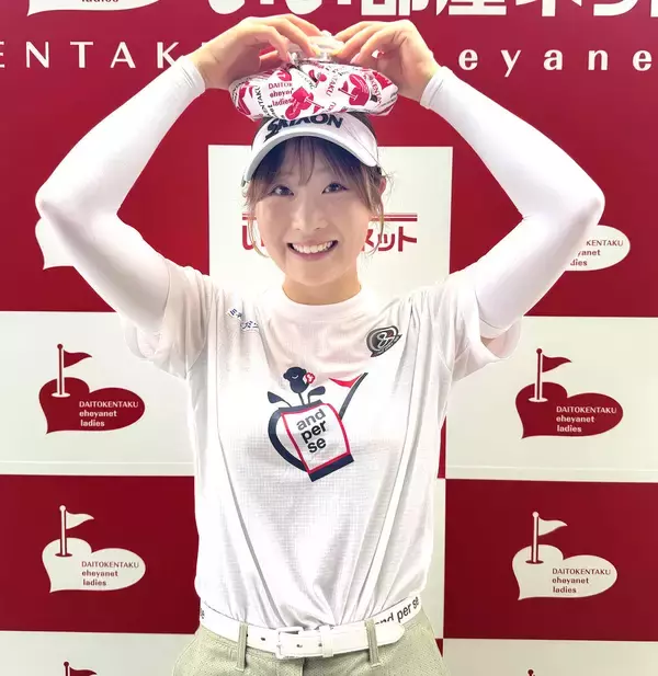 【女子ゴルフ】都玲華　太もも＆両脇に「挟みながら」コンディション維持「夏は嫌いだけど、夏の方が成績がいい」　１差２位のヒンヤリ好発進