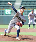 「【高校野球】明石商、快進撃止まった　８回逆転被弾に２年生右腕・仲吉泰清が悲痛「１球でムードをつぶしてしまった」１３３球の熱投も実らず…兵庫大会」の画像1
