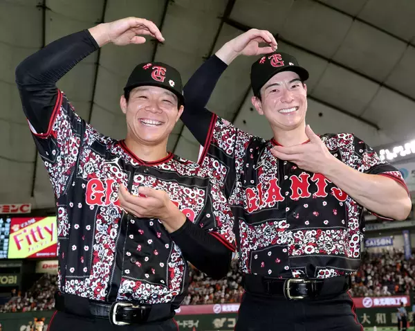 【巨人】佐々木俊輔が東京ドーム初アーチ　松本剛との”帝京アベック弾”「剛さんのおかげ」「２人で立ててうれしい」