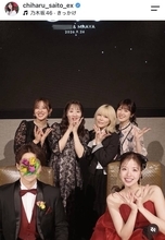 テレ朝・斎藤ちはるアナ「愛されまあやの結婚披露宴」乃木坂４６の１期生ショット！第１子妊娠発表の能條愛未ら