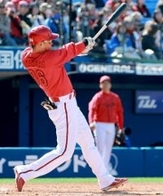 【広島】中村奨成がオープン戦１号　２打席連続の快音で実力アピール　