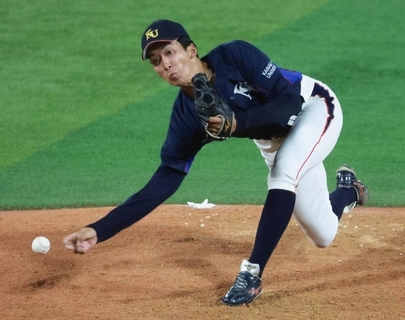 【大学野球】「上投げの１５５キロに感じる」神奈川大の１９２センチサブマリン・松平快聖が東京六大学選抜に３回無失点の快投