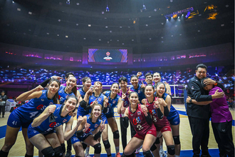 【バレー】タイが悲願の五輪初切符　中国との死闘フルセット制しアジア選手権Ｖ…日本撃破の勢い乗りロス五輪出場権を獲得