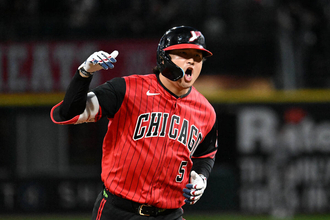 村上宗隆、メジャー初対戦の菅野智之から衝撃の１試合２発　３５号ソロで日本人歴代単独５位浮上　「大々的に復活した！」実況絶叫
