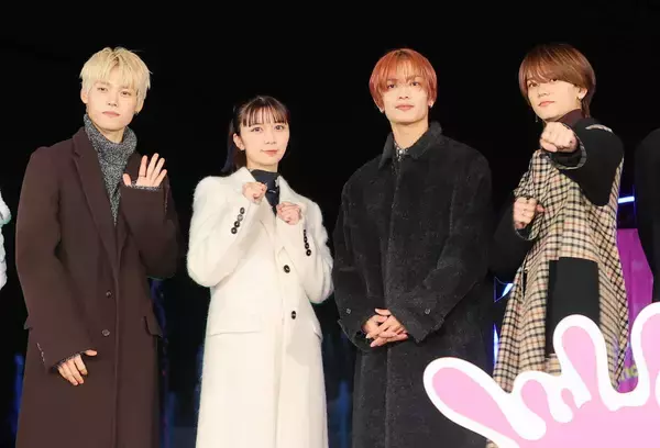 なにわ男子・高橋恭平　噴水ショーにうっとり「水、何リットル使ってるんだ？」…上白石萌歌らとイベント