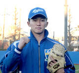「【大学野球】 ドラフト１位候補右腕・青学大の鈴木泰成が“シン・山の神”から刺激 「苦しい場面で結果を出すのがエース」」の画像1