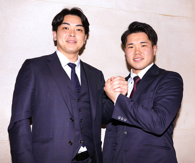 【ＤｅＮＡ】ドラフト１位・小田康一郎が中西聖輝と再会「お互い負けず嫌い」