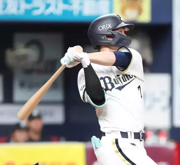 【オリックス】西川龍馬が「試合前から狙う」予告通りの初球攻撃でＶ打　今季最多９得点で貯金１