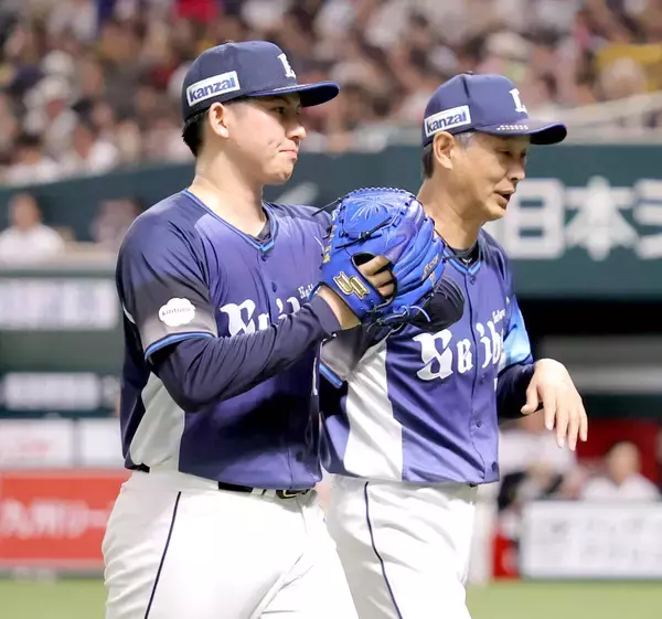 【西武】武内夏暉は５回途中２奪三振９安打６失点で降板　佐藤隼輔も勢い止められず３ラン被弾