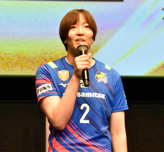 ＳＶリーグのＳＡＧＡ久光・荒木が連覇へ意気込み　６月に負傷した左足の状態も明かす「順調に回復しているが、上がりきっていない部分もある」