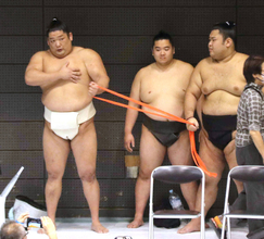 尊富士のあふれる巨人愛…激白１０分、トレーニングチューブもオレンジ色「やはり選んでしまいますね」