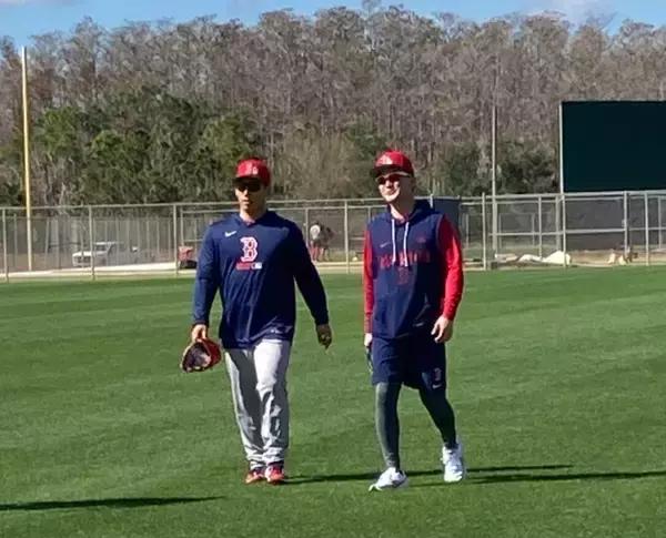 レッドソックス吉田正尚、キャンプ地で左翼守備万全…３月ＷＢＣへ「いきなりピークに持って行かないと。一番の難しさ」