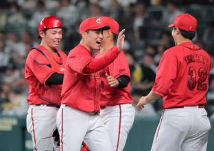 【広島】今季１度も０封負けがなかった阪神を栗林良吏が完封！シーズン２度以上の１安打以下完封勝利は１４年ぶり