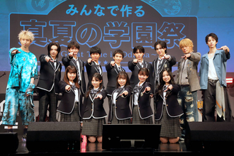 「ＧＴＯ」生徒役の１５歳・稲垣来泉、キャスト１１人で登場「ドラマのイベントとして文化祭をやるのはめったにないので新鮮」