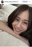 「前田敦子、カメラ目線の至近距離ショットにドキドキ「インスタ開いてどーーん！！」「目がきゅるきゅるすぎる」」の画像1