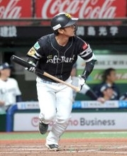 【ソフトバンク】今宮健太が今季１号２ラン！１１日に死球で左肩甲骨亀裂骨折も…フルスイング「うまく体が回転」通算１０１本目
