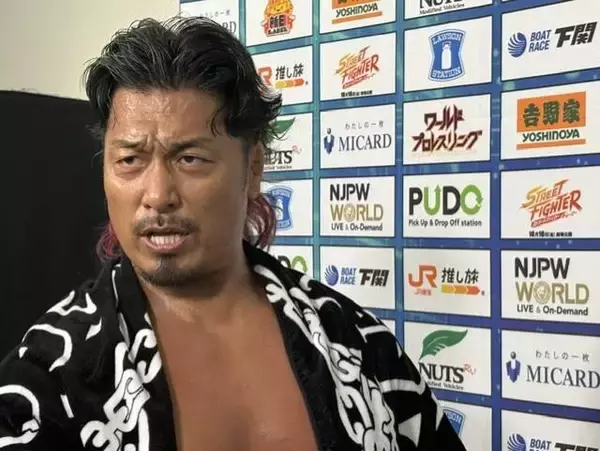 「ＡＥＷ」ジョン・モクスリー、新日本プロレス参戦を宣言「帰ってくるぞ」…鷹木信悟が迎撃に名乗り「俺が相手してやるよ」…１０・１２両国国技館