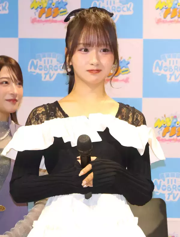 森脇梨々夏、夢のアイドルステージに笑顔「本当にかなうとは思ってなかった」新曲はすでに２９０万回再生