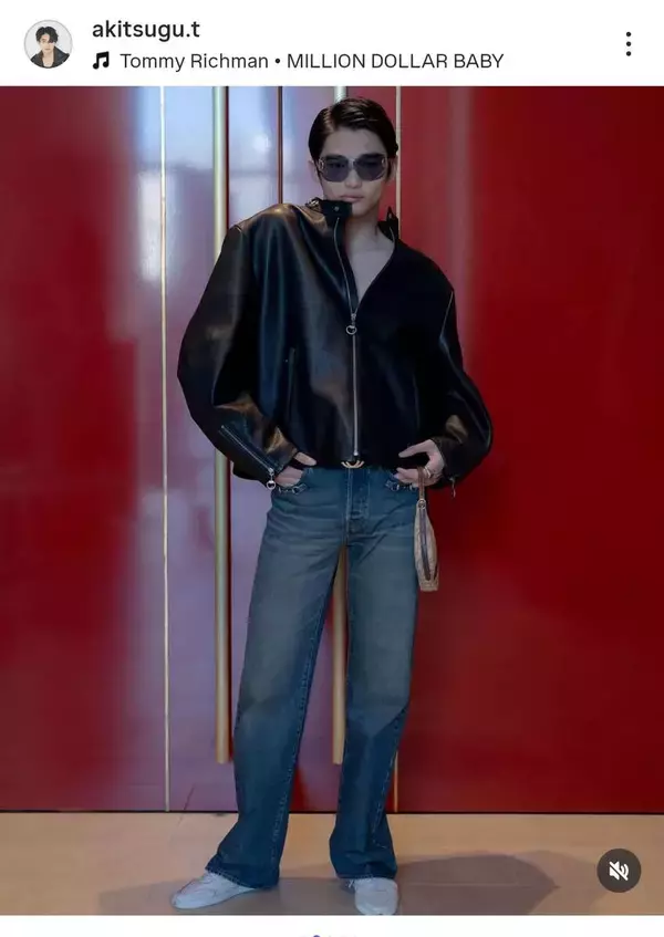 冨永愛のイケメン息子　ルックス衝撃「かっこいい」「やば」「素敵～」身長１９０センチ台…母は妊娠中