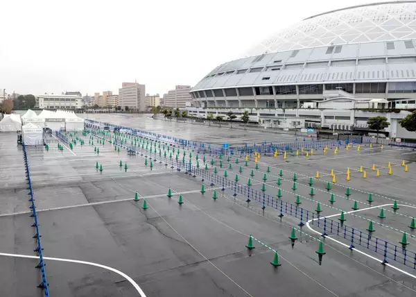 大谷翔平フィーバーに備えてバンテリンドーム周辺は早くも準備着々　２７、２８日に侍ジャパンは中日戦