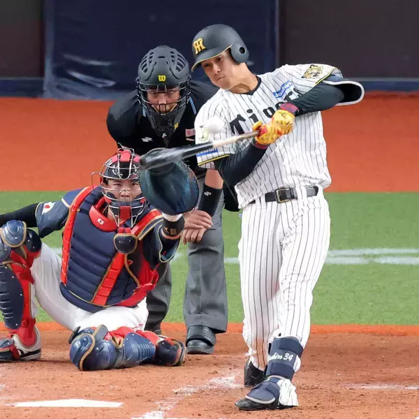 【阪神】藤川阪神が終盤８回に猛攻　ドラフト３位・岡城快生の“プロ初安打＆初打点”から４得点