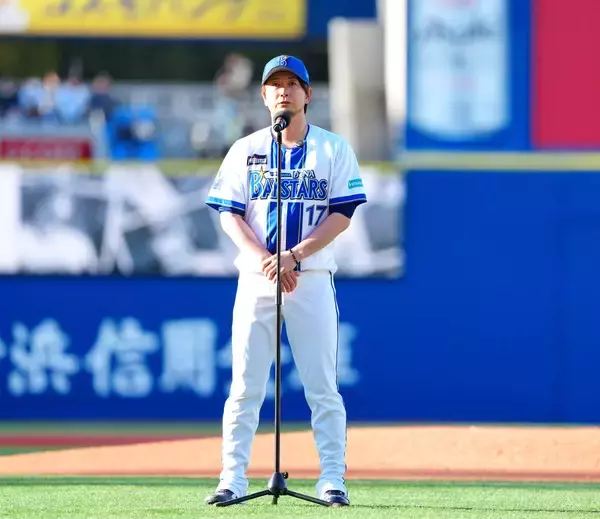 【ＤｅＮＡ】三嶋一輝氏渾身のラストピッチは大きく 左に「絶対打てないボールを投げました」ファンにも感謝忘れず