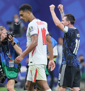 【Ｗ杯】ベリンガム、相手選手を平手打ち　試合後に乱闘寸前　準々決勝２発のヒーローは一転シュート０